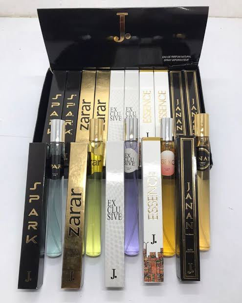 Pack of 5 j. Perfume pen pocket perfume__ 35 ml