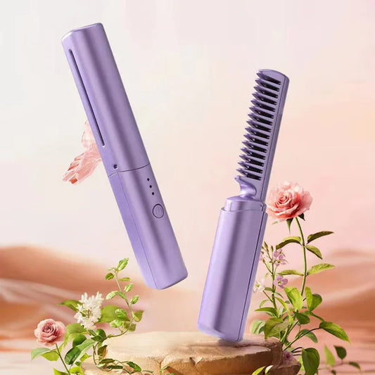 Portable mini heated comb